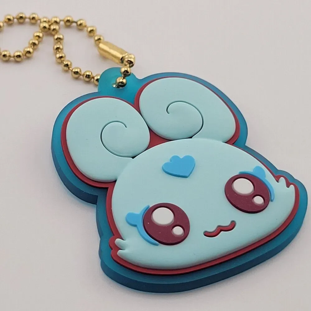 Flappy - Pretty Cure Splash Star Blue Puffy Fairy Rubber Charm